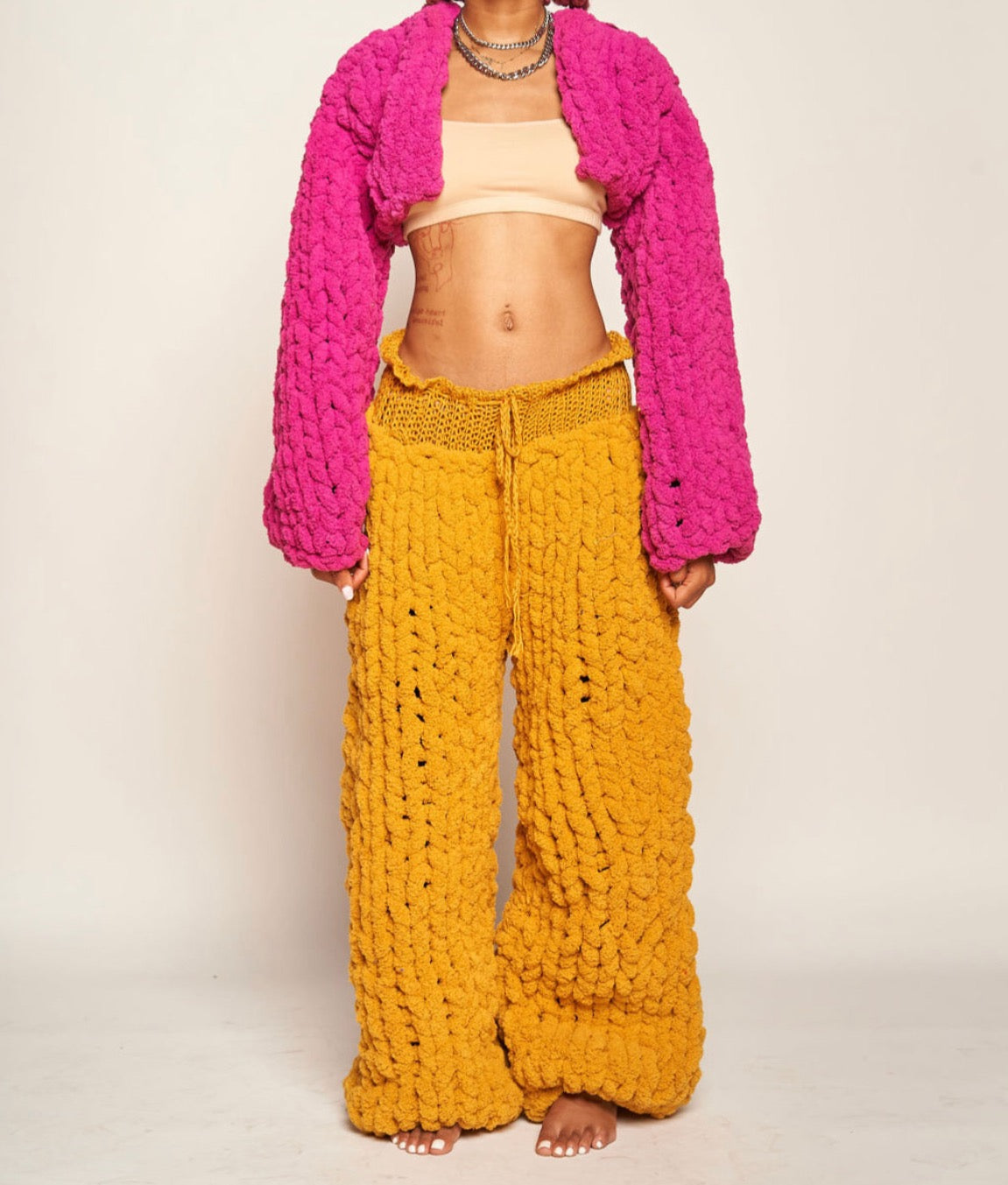 OG COZY PINK CROP